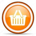 Depositphotos 18815255 stock photo shopping cart orange glossy icon